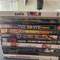 Variety of DVD Movies & Music Lot of 22