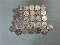 Aluminum coins from Austria