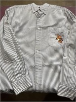 The Disney Store dress shirt with Tigger on it