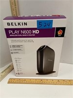 Belkin Play N100 HD Wireless Dual-Band N Router
