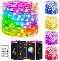 RGB App Control Fairy String Lights-32.8Ft