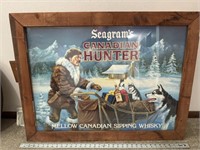 Vintage Seagrams Canadian Hunter whiskey