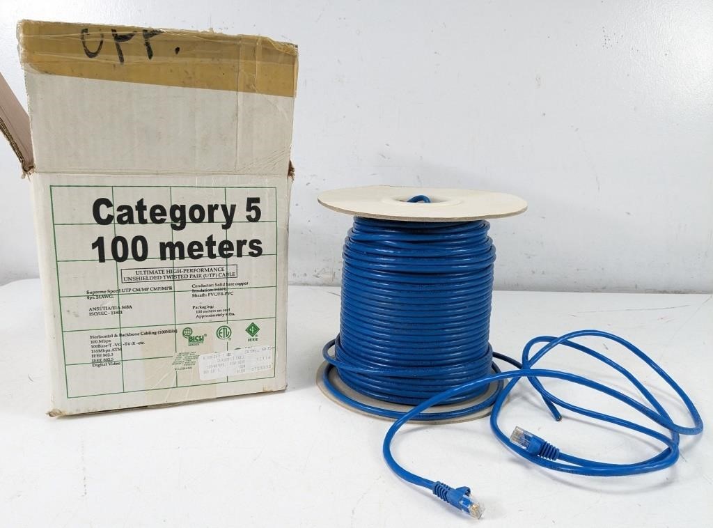 100 Meters Category 5 Cable