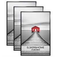 ELSKER&HOME 27x40 Poster Frame 3 Pack, Black