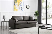 Rebecca Sofa with Pull-Out Bed, Brown RETAIL$951