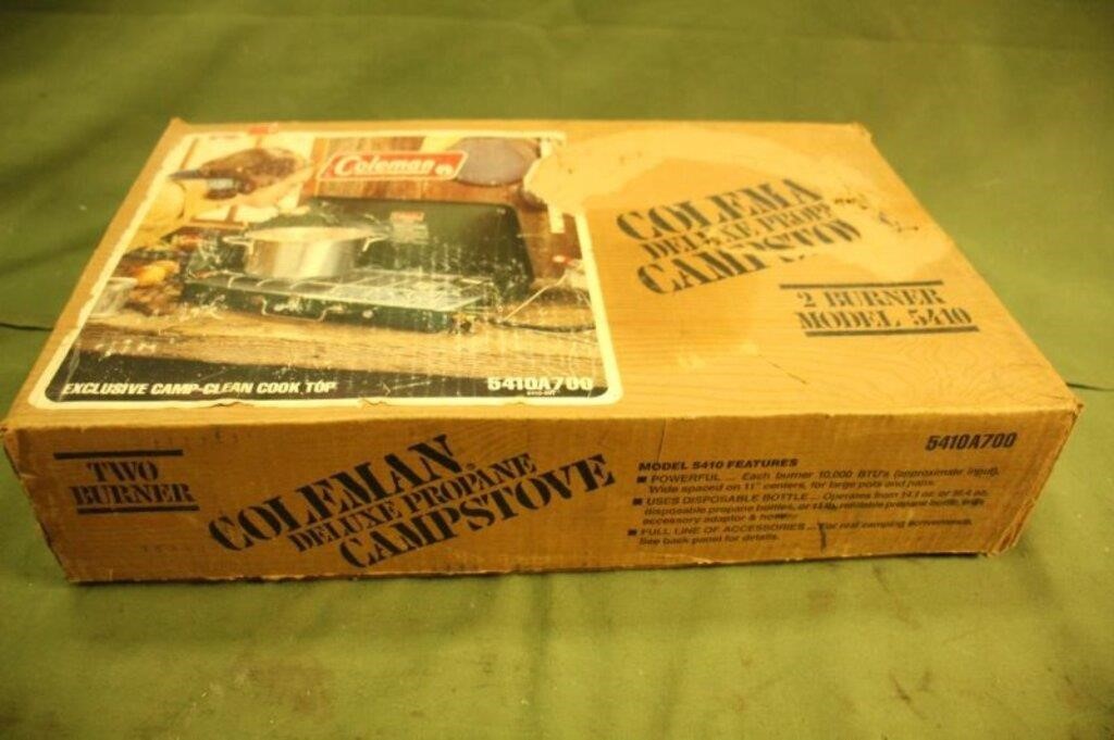 Coleman Propane Camp Stove (2) Burner