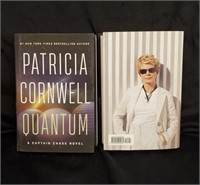 2x Patricia Cornwell Quantum  books