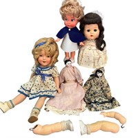 Vintage Dolls, 2 German Style Porcelains