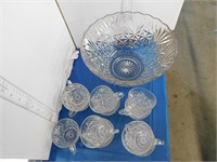 PUNCH BOWL SET WITH CUPS