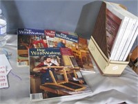 fine woodworking book lot .