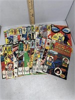 Thirty-Two ~ Marvel 60-Cent Comic Books Including