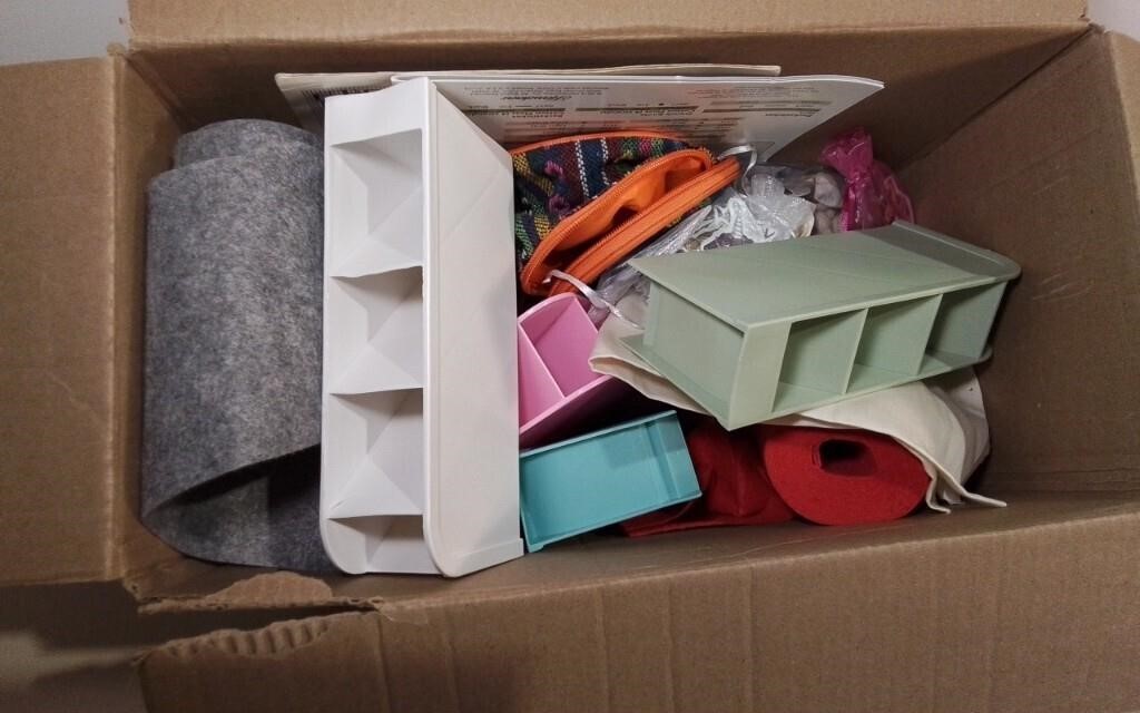 Box Of Crafting Supplies