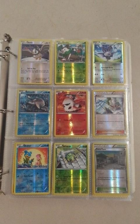 Binder W/ 20 Pages Of Pokémon Cards