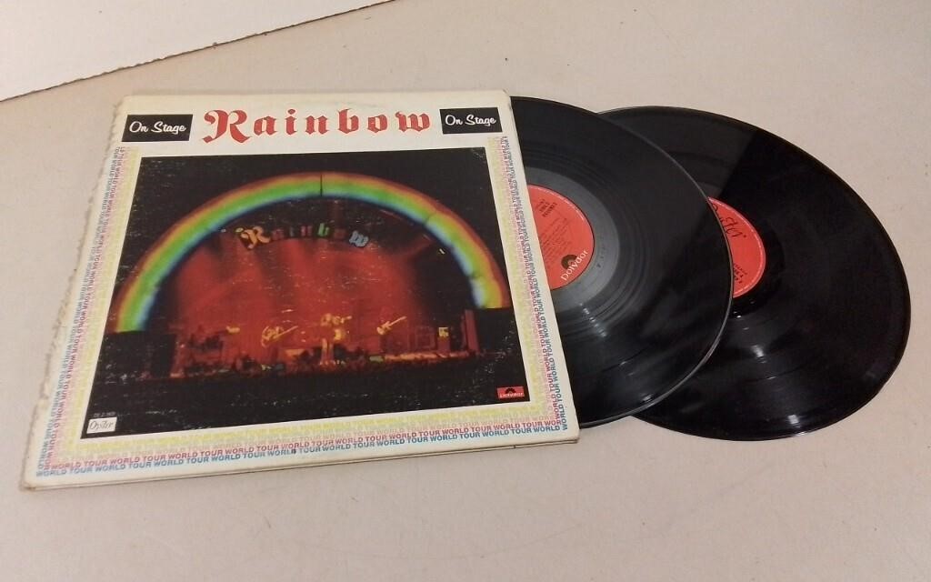 Rainbow On Stage Double LP Record