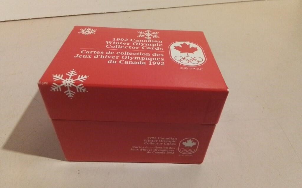 1992 Canadians Winter Olympic Collector Cards