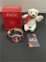 Coca Cola Watch & Bear