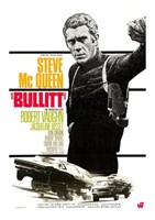 Bullitt Movie Poster 17x24