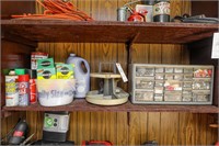 Pic-A-Nut Cabinet w/ Contents; Misc. Chemical;