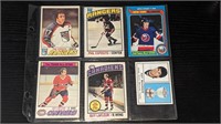Lot of Various Star HOF Hockey Cards
