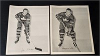 2 1945 54 Quaker Oats Hockey Pictures Toronto C