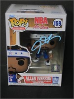 ALLEN IVERSON SIGNED FUNKO WITH COA NBA ALL-STAR