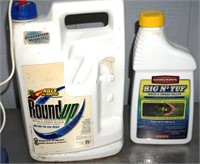 Roundup & Big n Tuff concentrate herbicide