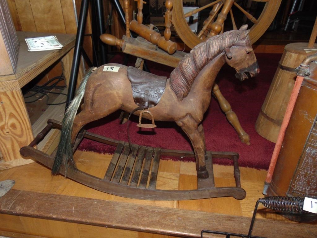 Carved Rocking Horse