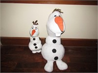 Plush Olaf Snowmen Taller is 32" T
