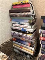 BOOK LOT MOSTLY HARD COVER