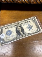 1923 SERIES BLUE SEAL $1.00 SILVER CERTIFICATE