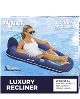 Aqua 2-in-1 Pool Float Lounge XL

New, tested