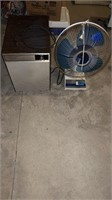 Dehumidifier and fan