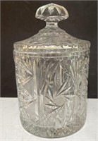 Richmond Baking Co. Crystal Cracker Jar