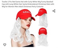 MSRP $22 Santa Hats & Wig