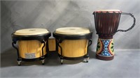 Fiesta series by gon bops bongos and Djembe Drum