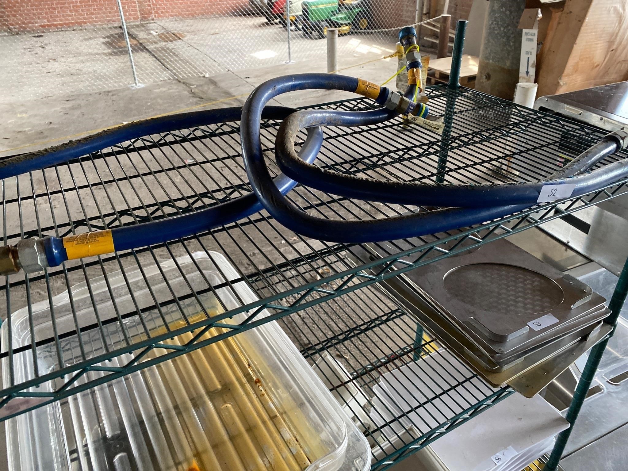 3 Quick Connect Gas Hoses