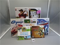 Seven WII Games