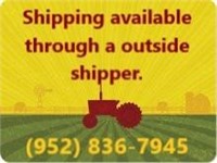 OUTSIDE SHIPPING AVAILABLE