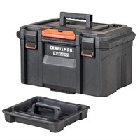 CRAFTSMAN TRADESTACK Tool Box, Waterproof Indoor/O