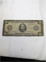 1914 Twenty Dollar Federal Reserve Note