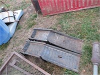 Pair of Metal Car/ Lawn Mower Working Ramps