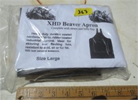 XHD Beaver Apron, size large