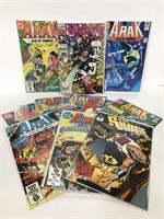 Lot of 12 bronze & copper age DC & Arak comics