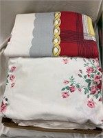 Vintage linens -  table clothes and more