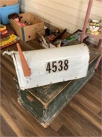 Her rural mailbox