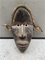 African Wood Carved Tribal Mask