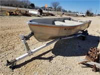 LL- 14' ALUMINUM BOAT WITH TITLE