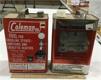 2 jugs of Coleman Fuel - 1/8-3/4 full