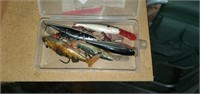 Lot of rattle and floating baits.