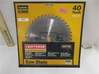 Craftsman 40 tooth carbide sawblade 8 inch